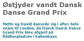 Dansk Danse Grand Prix