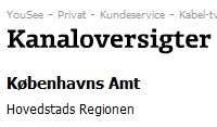 Hovedstads regionen