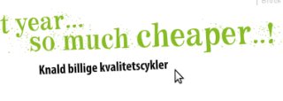 Knald billige kvalitetscykler