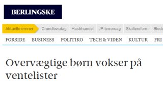 Overvægtige vokser på ventelisterne