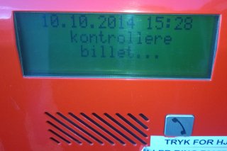 Kontrollere billet