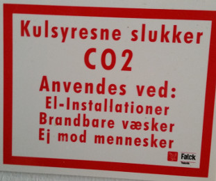 Slukker CO2?